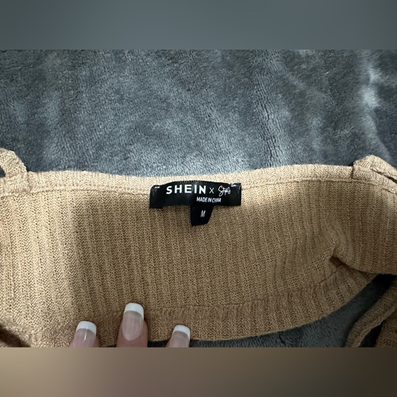 Shein Ribbed Cutout Mini Dress - Picture 2 of 2